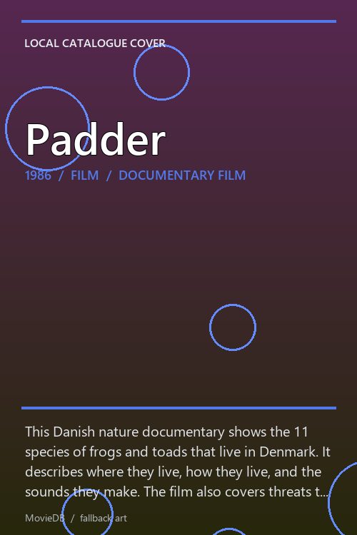Padder poster