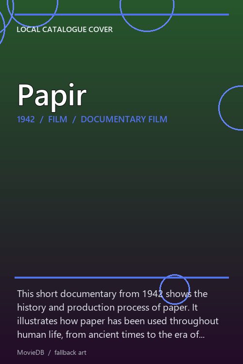 Papir poster