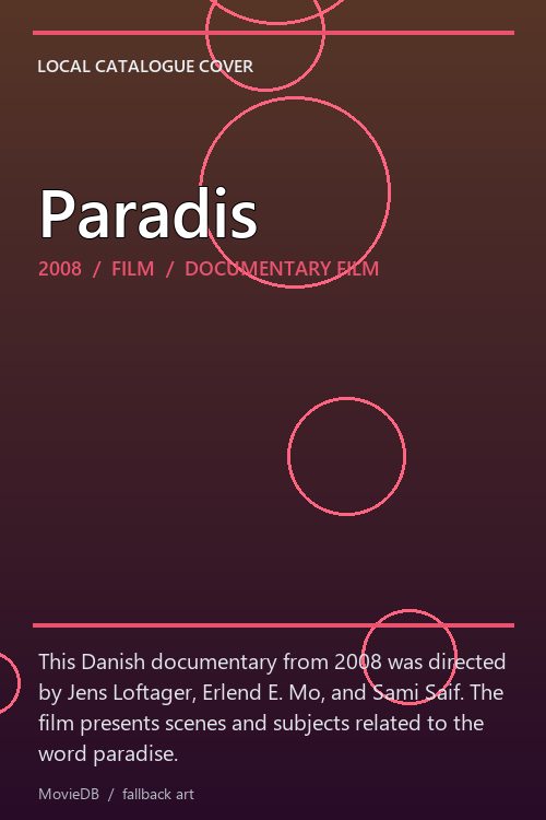Paradis poster