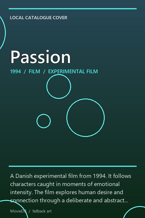 Passion poster