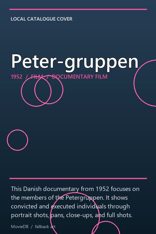 Peter-gruppen poster