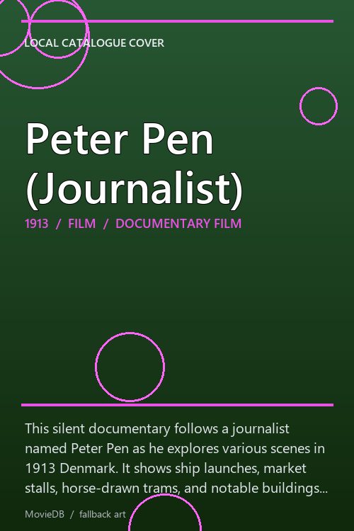 Peter Pen (Journalist) poster