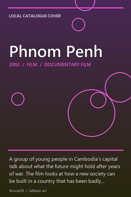 Phnom Penh poster
