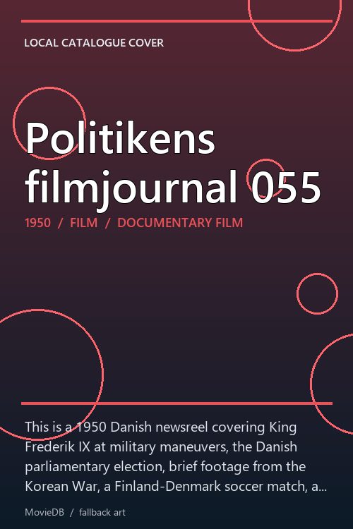 Politikens filmjournal 055 poster