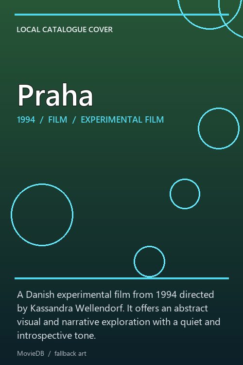 Praha poster