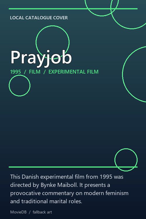 Prayjob poster