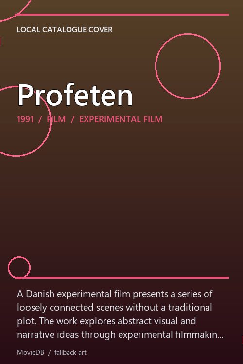 Profeten poster