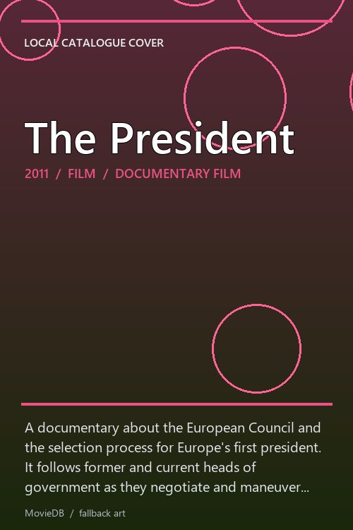 The President poster