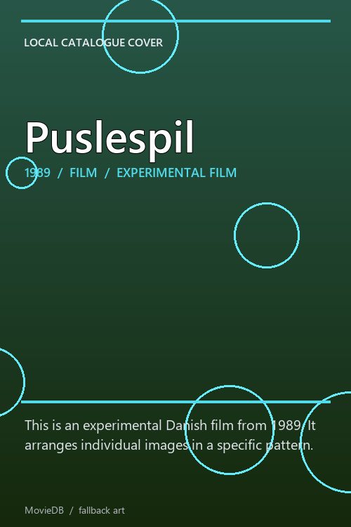 Puslespil poster