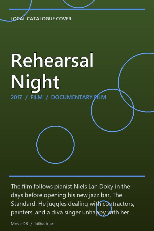 Rehearsal Night poster