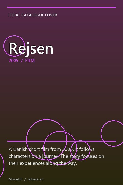Rejsen poster