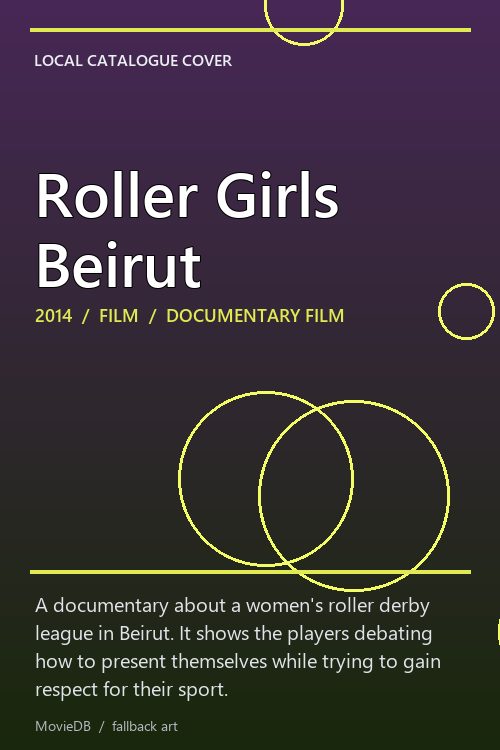Roller Girls Beirut poster