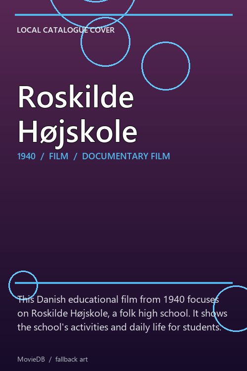 Roskilde Højskole poster