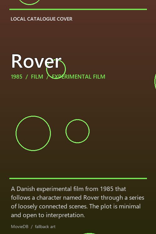 Rover poster