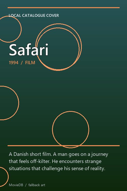 Safari poster