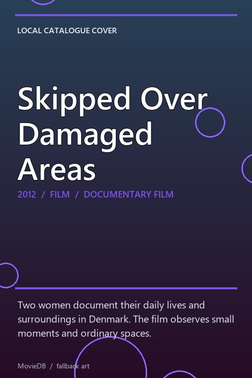 Skipped Over Damaged Areas poster