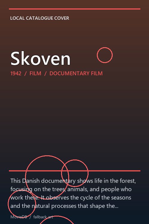 Skoven poster