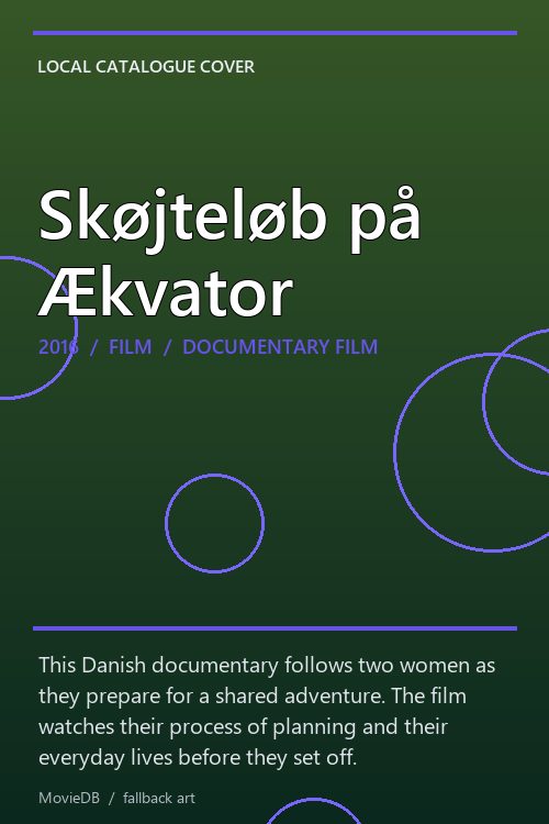 Skøjteløb på Ækvator poster