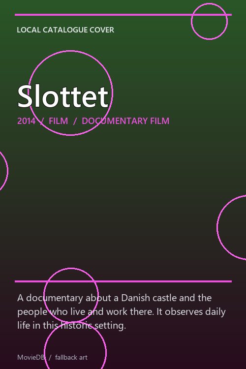 Slottet poster