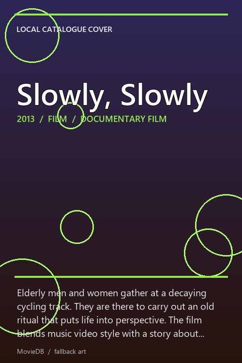 Slowly, Slowly poster