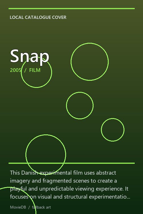 Snap poster