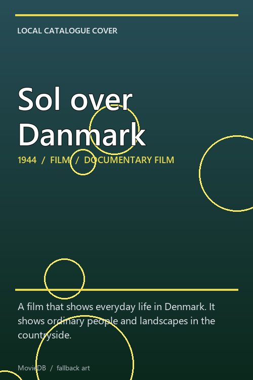 Sol over Danmark poster