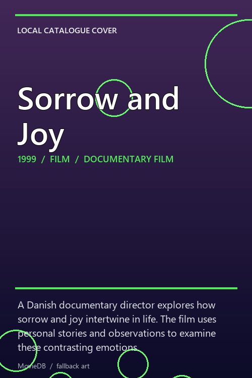 Sorrow and Joy poster