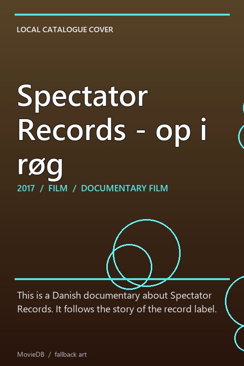 Spectator Records - op i røg poster