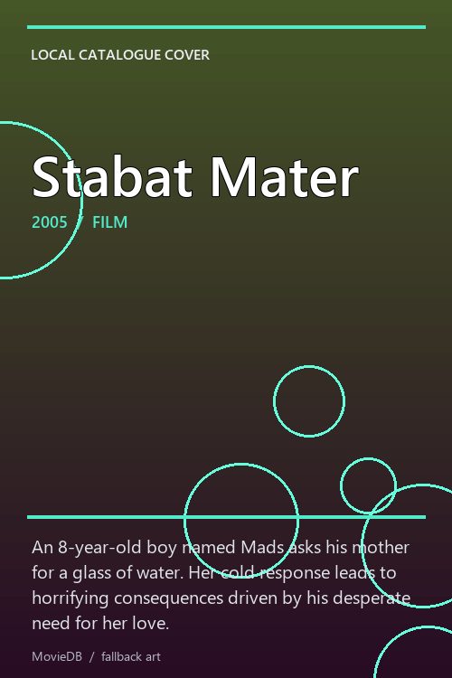 Stabat Mater poster