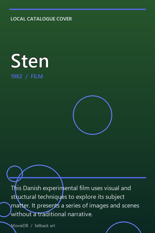 Sten poster