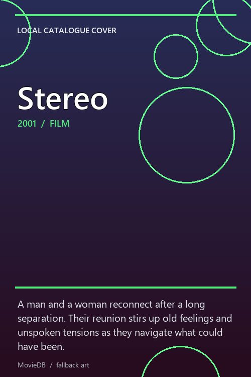 Stereo poster