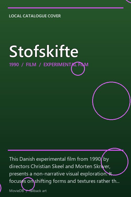 Stofskifte poster