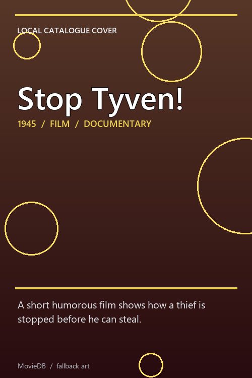 Stop Tyven! poster