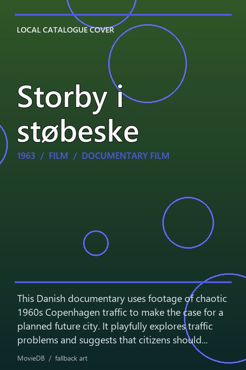 Storby i støbeske poster