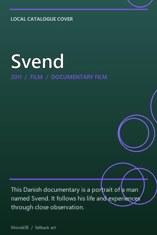 Svend poster