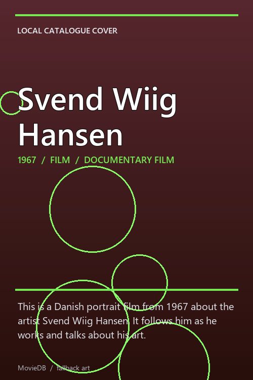 Svend Wiig Hansen poster
