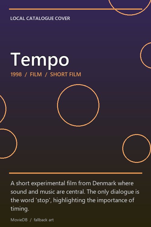 Tempo poster