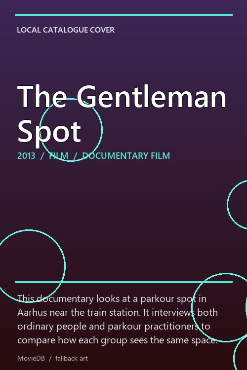 The Gentleman Spot poster