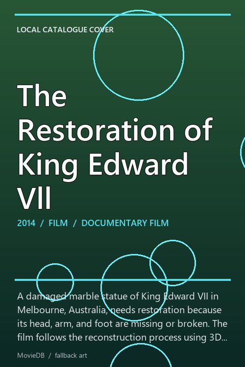 The Restoration of King Edward Vll poster