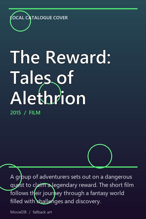 The Reward: Tales of Alethrion poster