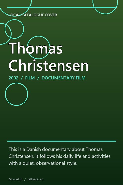 Thomas Christensen poster