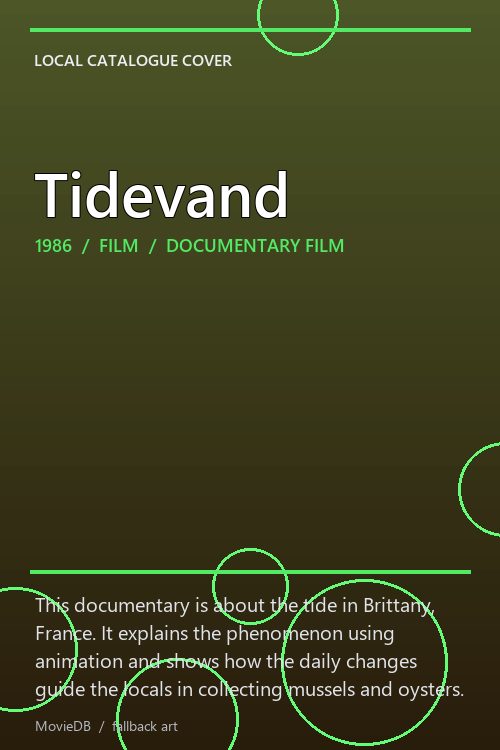 Tidevand poster