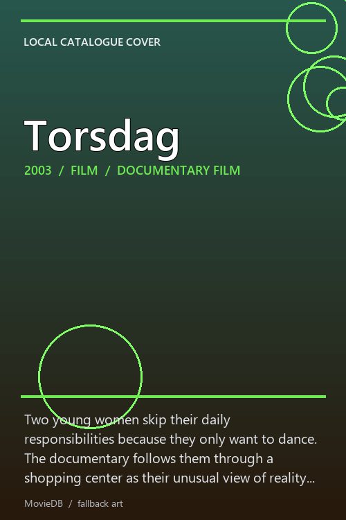 Torsdag poster