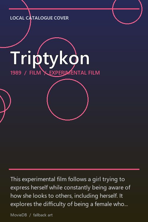 Triptykon poster