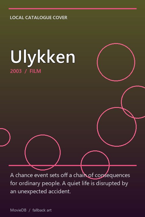 Ulykken poster