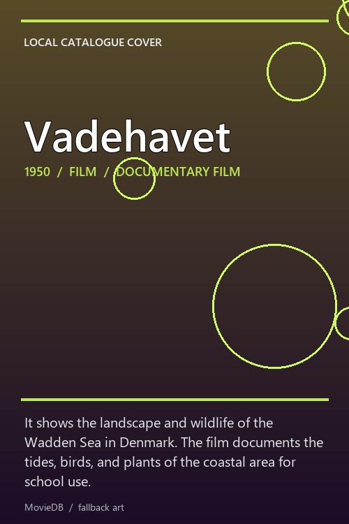 Vadehavet poster