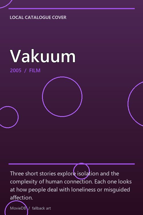 Vakuum poster