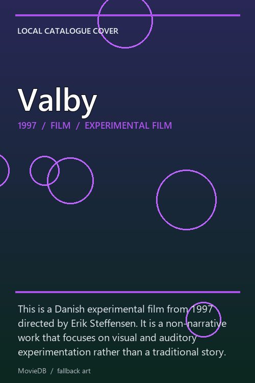 Valby poster