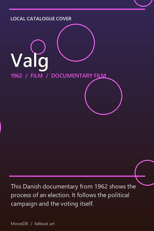 Valg poster