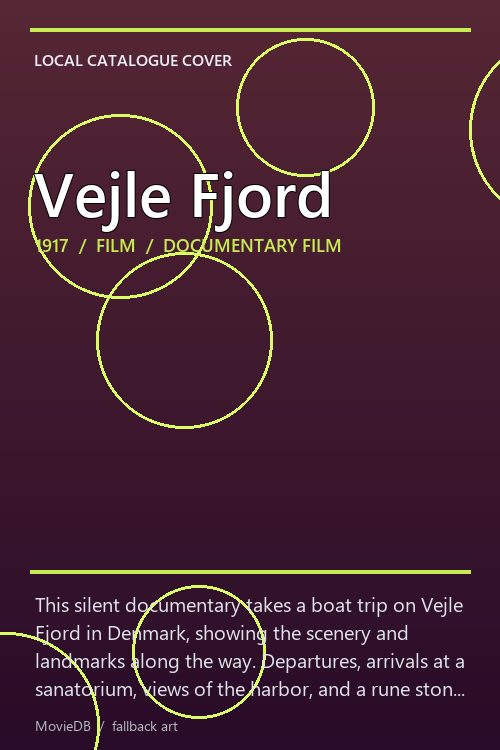 Vejle Fjord poster